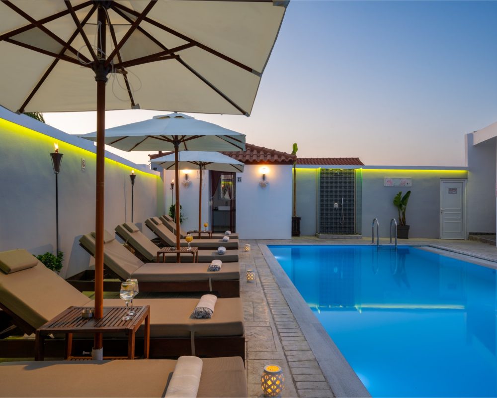Pool by night